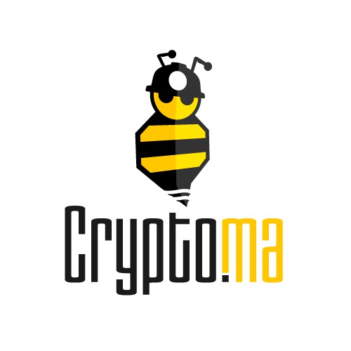Bitcoin logo with the title 'Logo for the Crypto Miners Association'