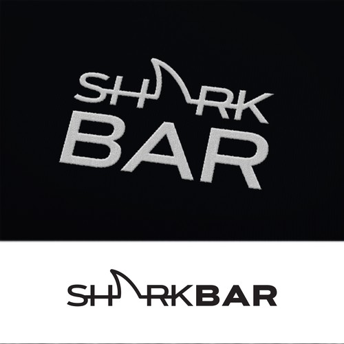 Shark design with the title 'Bar logo contest entry'