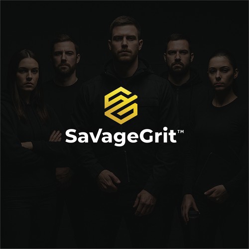 Safety brand with the title 'SavageGrit – Built for Hard-Ass Businesses'