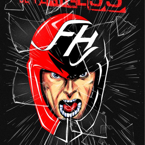 Helmet t-shirt with the title ' WE KNOW YOUR THE BEST'