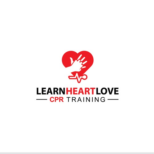Hospital logo with the title 'Heart'