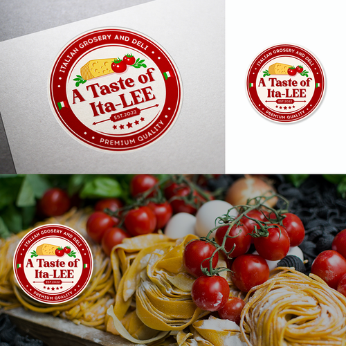 Olive logo with the title 'A Taste of Ita-LEE'