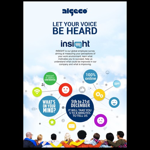 Insight design with the title 'Poster Design'