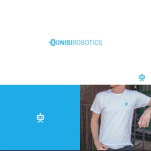 Walking design with the title 'Logo Concept for Advanced Robotics'