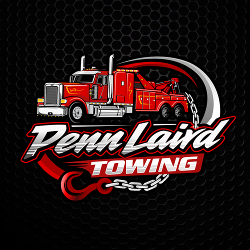 Porsche logo with the title 'Penn Laird'