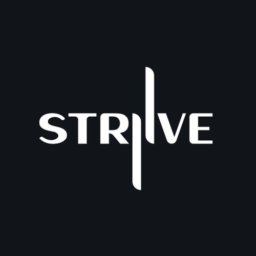 3D font logo with the title 'Striive'
