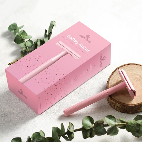 Women packaging with the title 'Safety Razor '