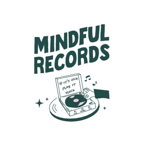 Vinyl design with the title 'Tshirt design '