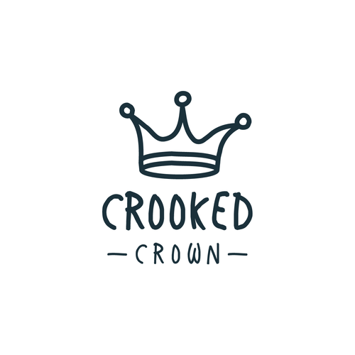 designer with crown logo