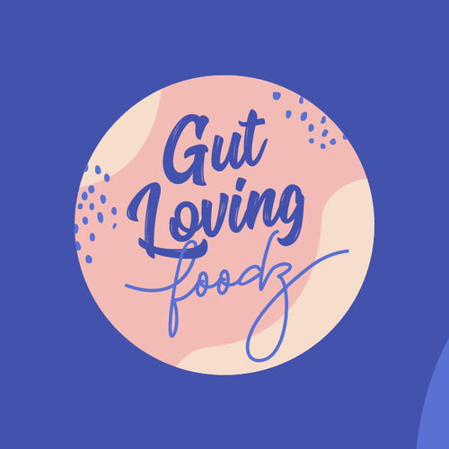 Tasty logo with the title 'Logo for a healthy snack company '