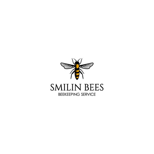 Detailed logo with the title 'Smilin Bees'