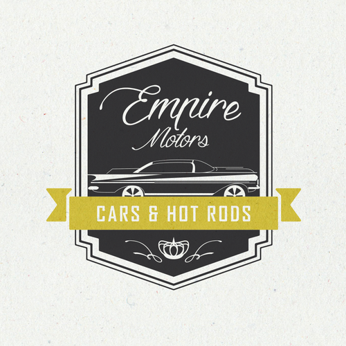 Motor logo with the title 'Empire Motors logo'