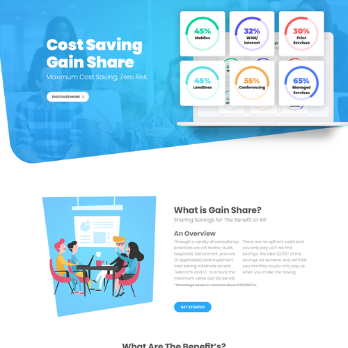 Save design with the title 'Technology Cost analysis company'