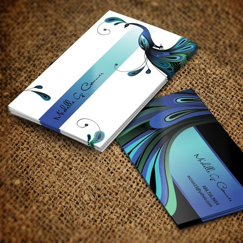 Personal design with the title 'Create an Exceptional and Dramatic Personal Calling Card'