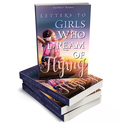 Girl book cover with the title 'Book Cover: Self-Help'