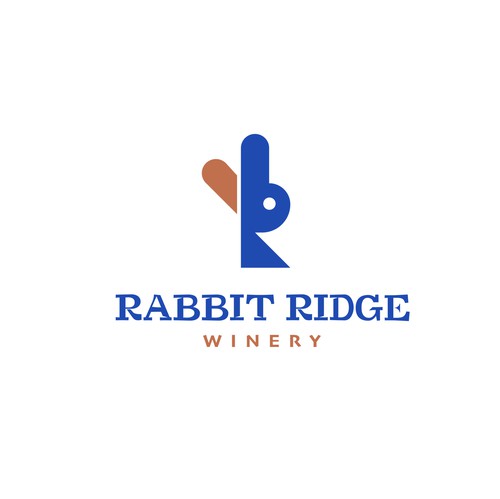 R brand with the title 'Logo for Rabbit Ridge '