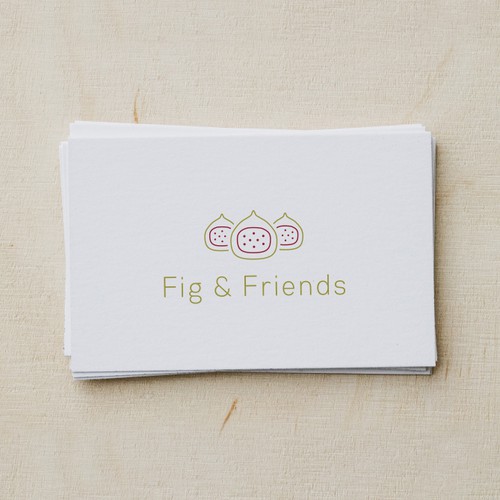 Fig logo with the title 'Logo for a consultant in marketing & corporate culture'