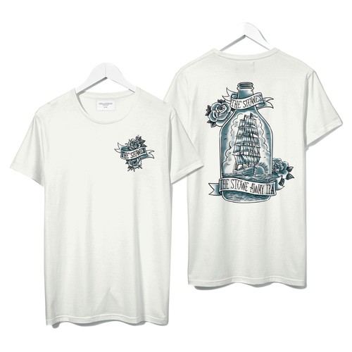 Ship t-shirt with the title 'The Stowes '