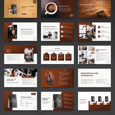 Coffee-Theme Powerpoint