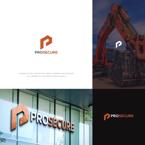 Mechanical logo with the title 'Logo for Prosecure.'
