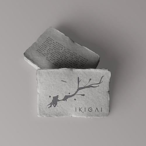 Japanese design with the title 'logo concept'