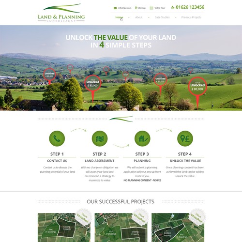 Website with the title 'DEVON LPC'