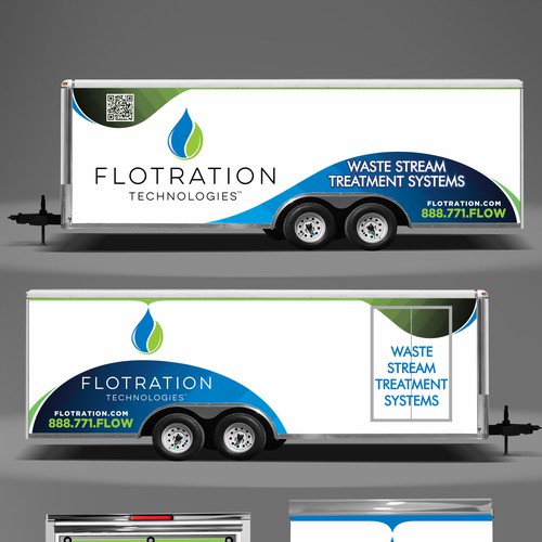 Truck design with the title 'FLOTRATION TECHNOLOGIES'