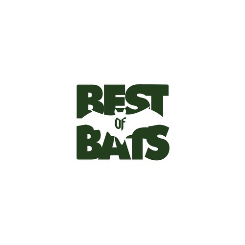 Batman logo with the title 'Bats Preservation Campaign Logo Artwork Concept'