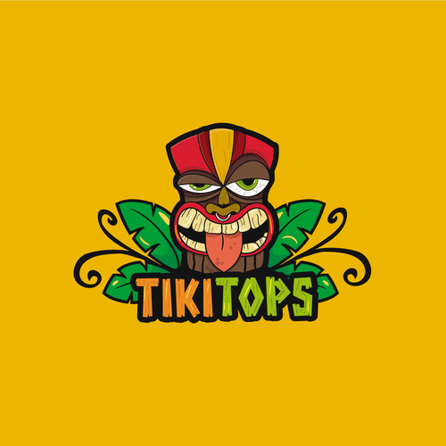 Creative design with the title 'Tiki Logo'
