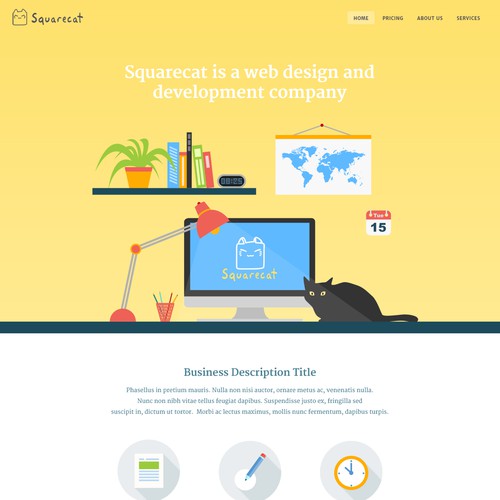 Mobile responsive website with the title 'Website for Web Developement Startup'