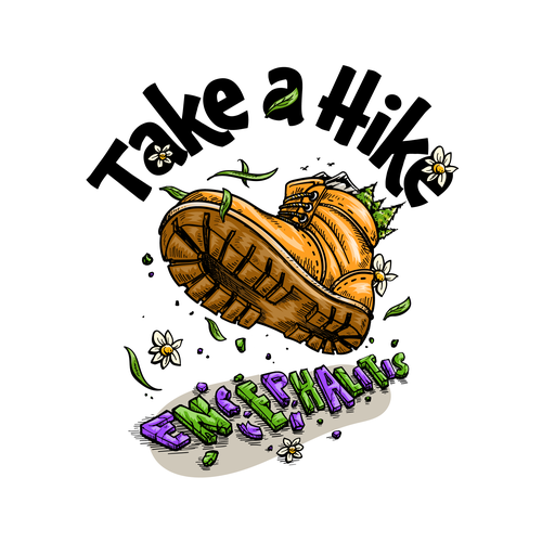 Nature logo with the title 'Take a Hike'