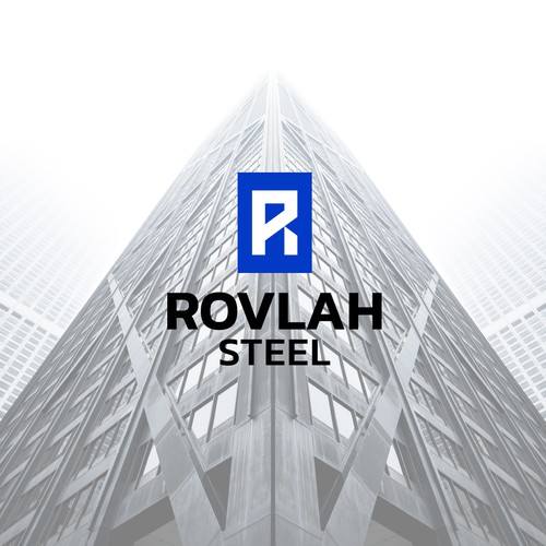 Steel logo with the title 'Rovlah Steel'