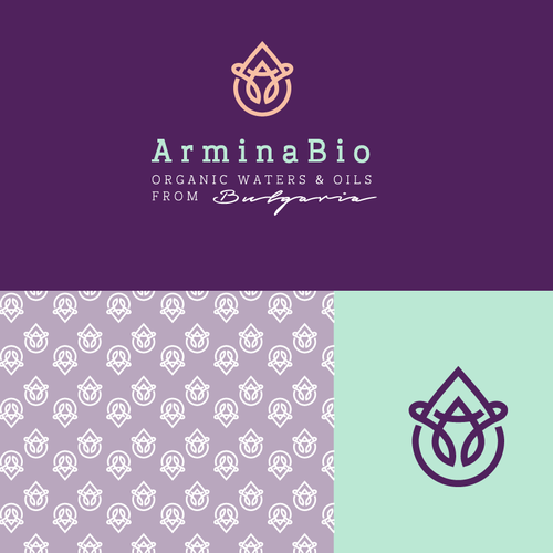 Custom design with the title 'Attractive new logo of ArminaBio'