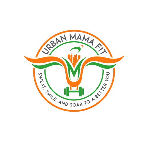 Mama design with the title 'URBAN MAMA FIT'