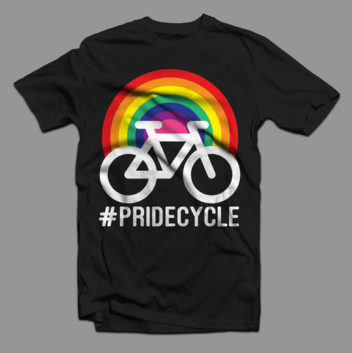 Pride design with the title 'T-Shirt Graphic for Pridecycle'