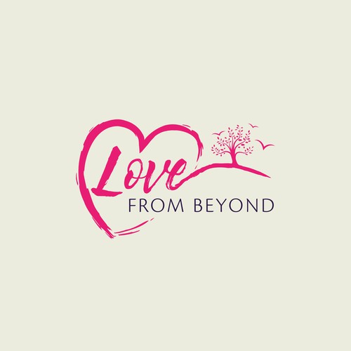 Love brand with the title '"love from beyond" logo'