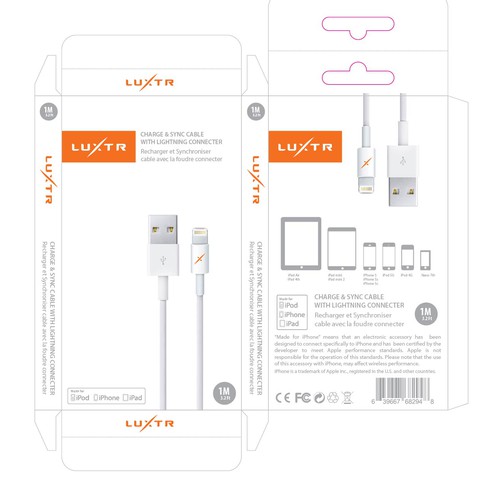 Creative packaging with the title 'Gadget packaging '