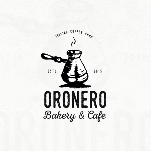 Arts logo with the title 'ORONERO LOGO'
