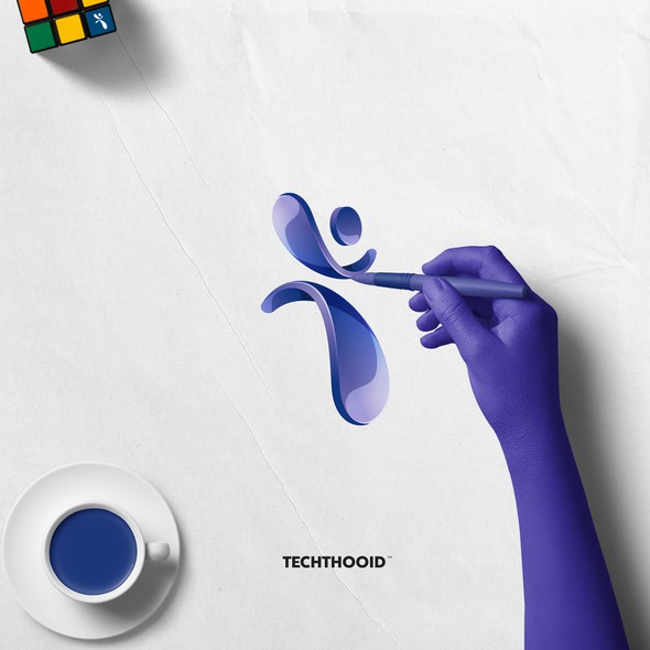 Dynamic brand with the title 'Human in leap motion '