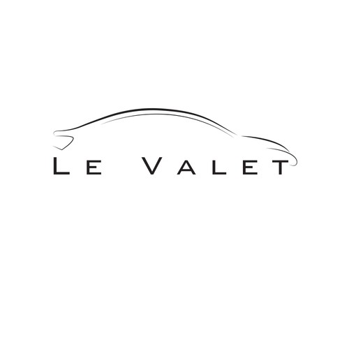 Rich logo with the title 'Sleek Modern and Rich Logo for a Valet Service'