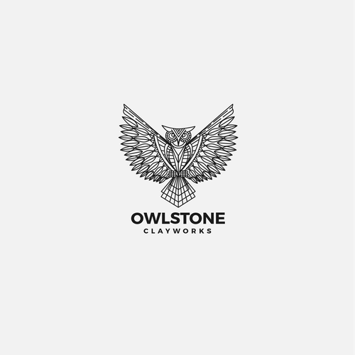 Bird brand with the title 'Owlstone logo'