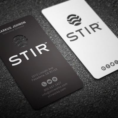 Business cards for STIR