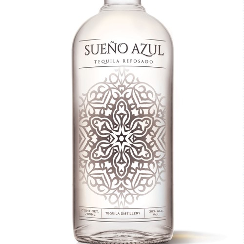 Tequila logo with the title 'Winning logo design for Sueño Azul'