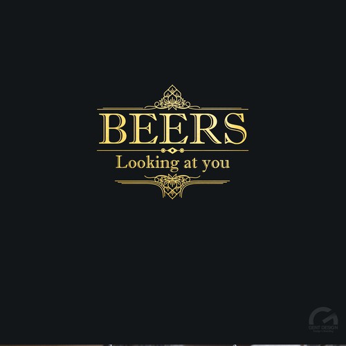 Art Nouveau design with the title 'Classic logo design'