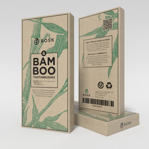 Bamboo design with the title 'Package'