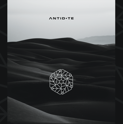 Octagonal logo with the title 'Geometric Logo for Antidote'