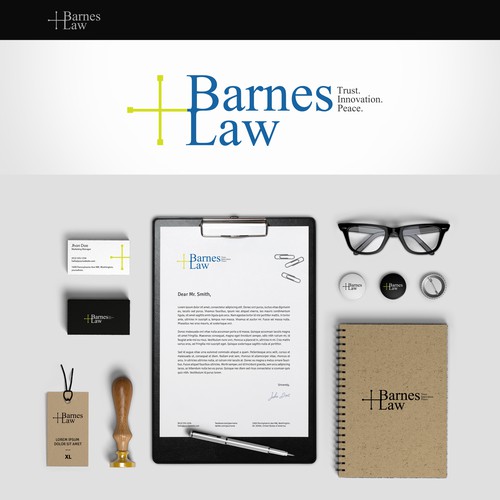 Trust design with the title 'Logo for  Law Firm'