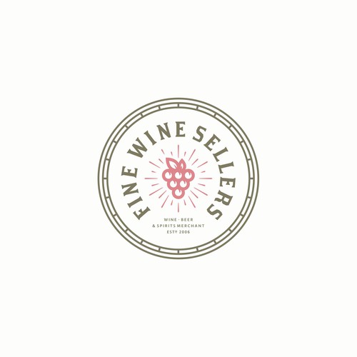 Spirit logo with the title 'FINE WINE SELLERS'