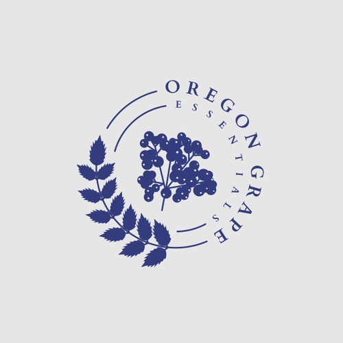 Oregon design with the title 'Logo concept for cosmetics '