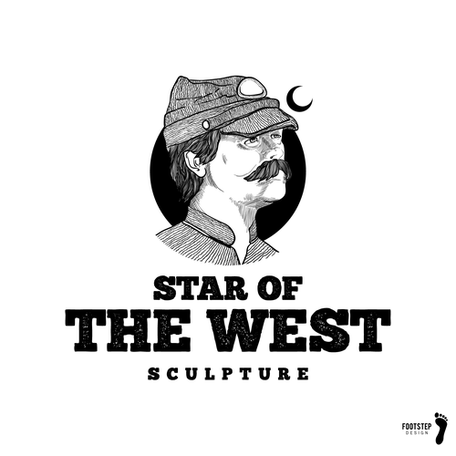 Commando logo with the title 'Sculpture Studio logo design'